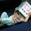 A reading child